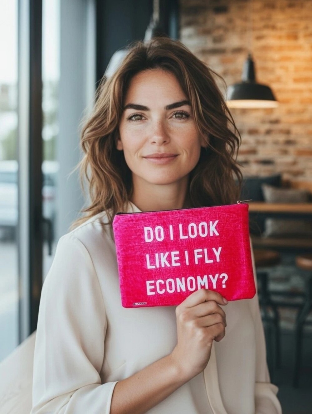 Do I Look Like I Fly Economy Travel Cosmetic Bag
